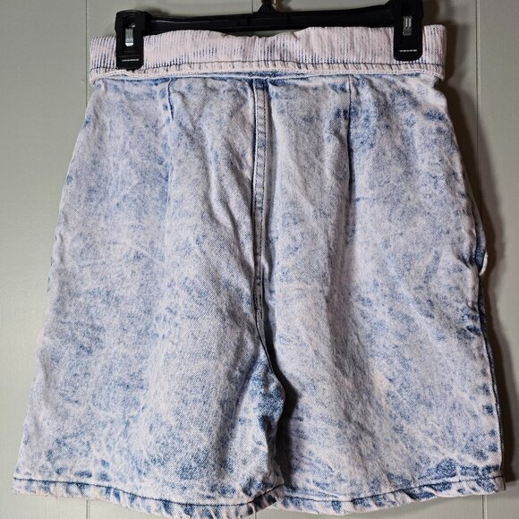 90s Vintage High Waisted Demin Shorts - Picture 3 of 4